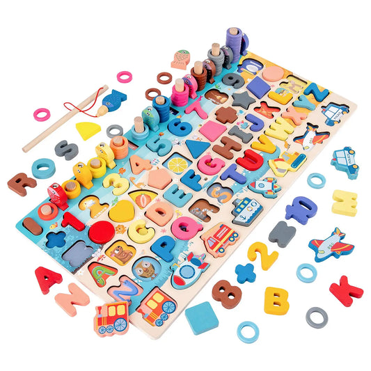 Montessori Wooden Toys Educational Board